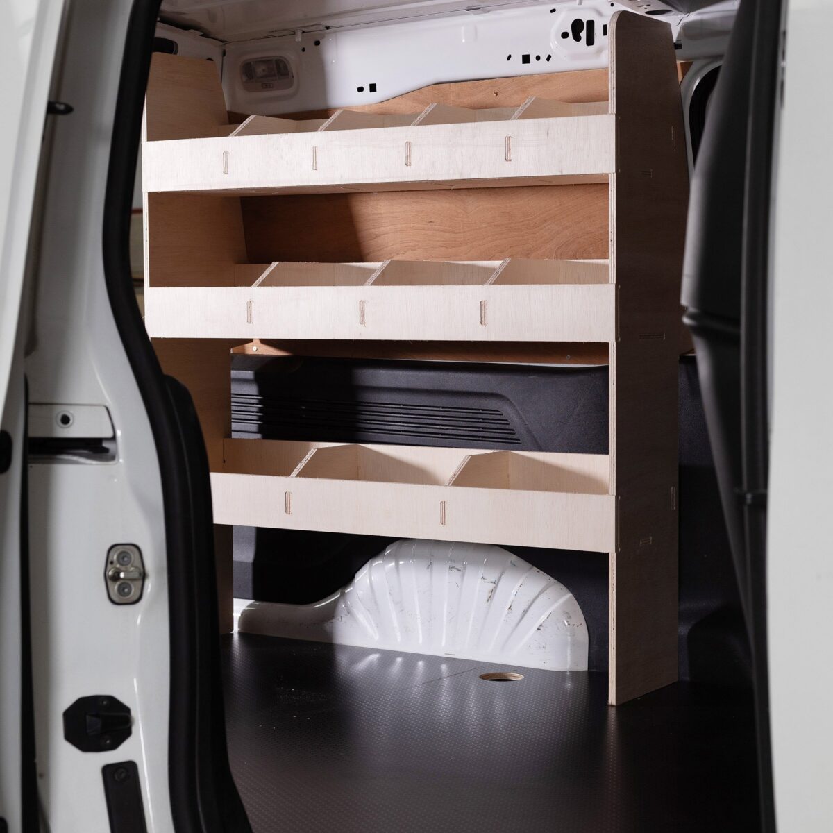 Renault Kangoo L2 (Maxi) 2022+ Scaffale dal lato del guidatore nella parte posteriore del furgone - immagine 2