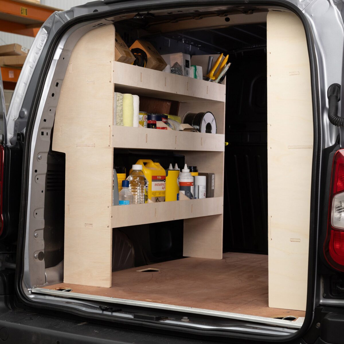 Renault Kangoo L1 2022+ Scaffali doppi posteriori - immagine 2