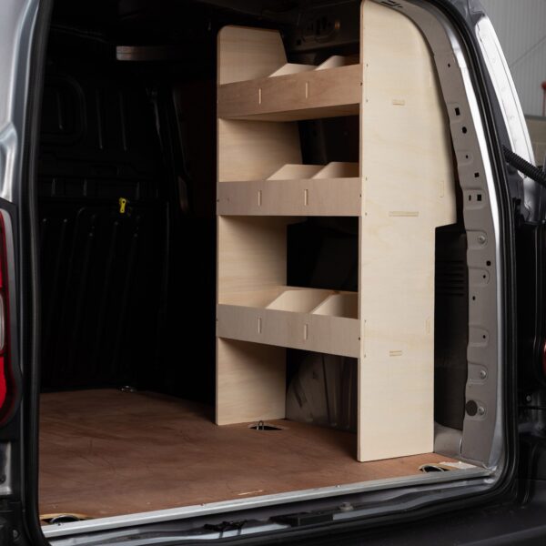 Scaffalatura Citroen Berlingo L1 2008-18 Scaffalatura lato passeggero in Compensato - immagine 3