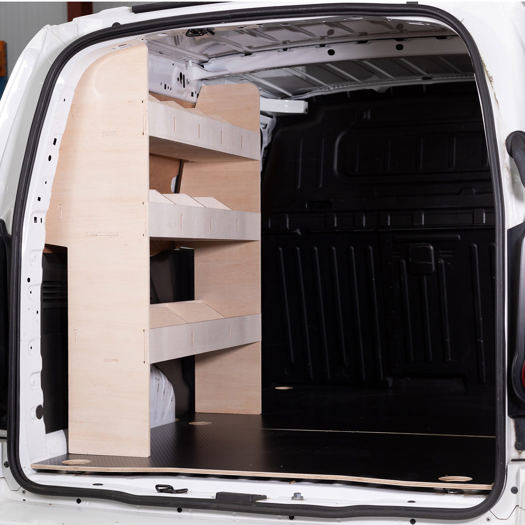 06_BCPP_H1613-1.jpg Scaffalatura Opel Combo L2 2019+ Scaffalatura posteriore lato guidatore in Compensato - immagine 1