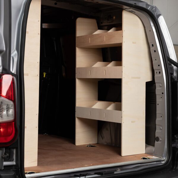 Scaffalatura Citroen Berlingo L1 2008-18 Doppia scaffalatura posteriore in Compensato - immagine 5
