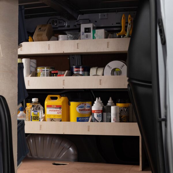 Scaffalatura Volkswagen Caddy L1 2021+ in Compensato - immagine 7