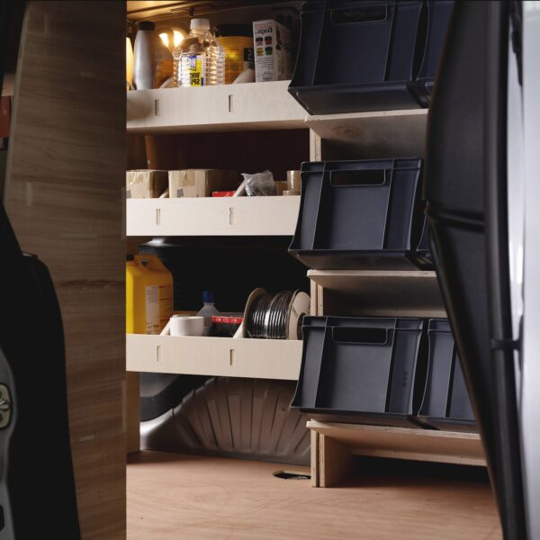 Fiat Doblo L1 (Standard) 2022+ Unità di scaffali tripla - immagine 2