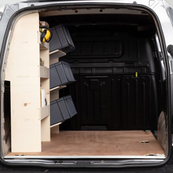 Scaffalatura Volkswagen Caddy L1 2021+ Scaffalatura portautensili e posteriore in Compensato - immagine 3