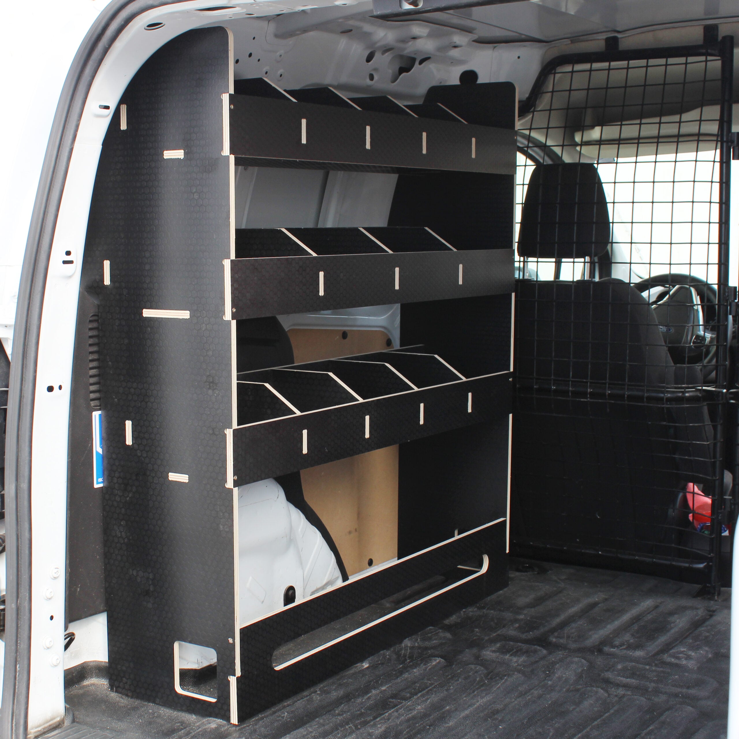 FDCR_IMG_8103-scaled-1.jpg Scaffalatura Ford Transit Courier 2014-23 lato guidatore in fenolico - immagine 1
